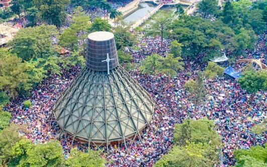 uganda martyrs shrine religious tourism: Somewhere in Uganda, in the small town of Namugongo is a magnificent catholic Shrine a must visit