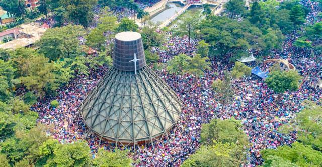 uganda martyrs shrine religious tourism: Somewhere in Uganda, in the small town of Namugongo is a magnificent catholic Shrine a must visit