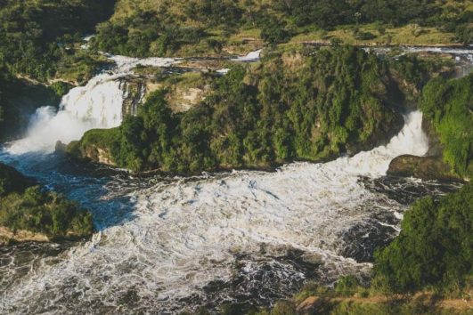 What is Murchison Falls National game park famous for?