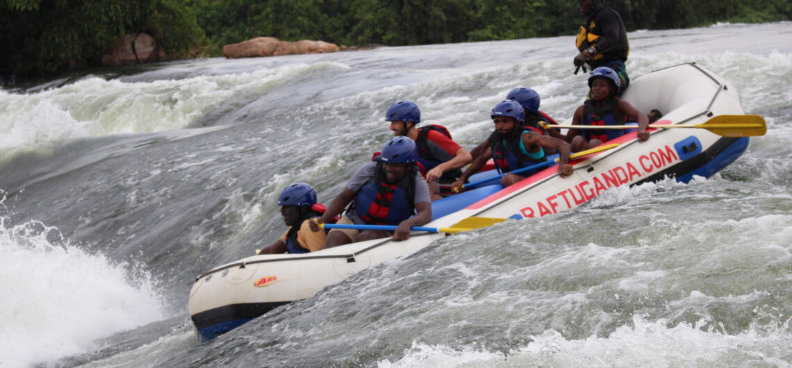While on whitewater Rafting In Uganda, You will have a great experience while along Nile river and through Jinja the industrial city