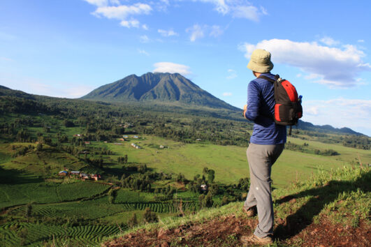 Volcano Hiking in Rwanda popularly known as the land of a thousand hills, There are several mountains in the vicinity where you can go hiking