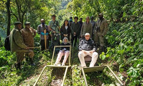 Gorilla trekking for the disabled guests