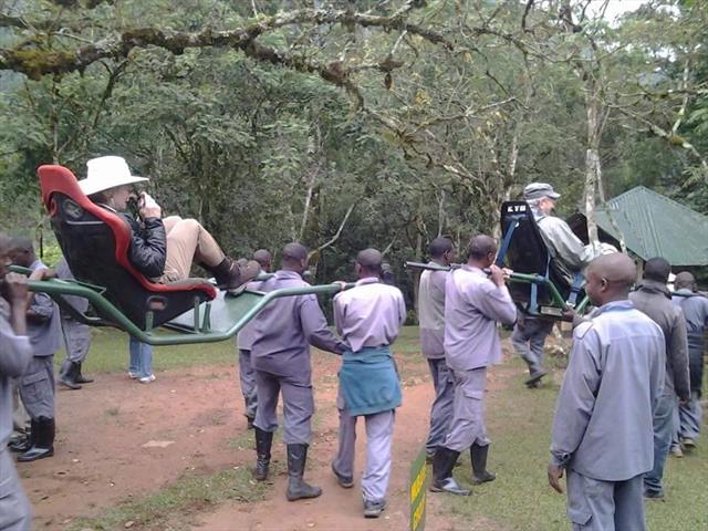 Gorilla trekking for the disabled guests yeah! Disabled people should not wonder whether they would take part in gorilla trekking tours or not