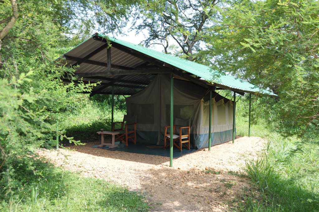 Exciting Camping Safaris in Uganda: Uganda Camping Safaris let travelers stay overnight in the wild areas of national parks among the animals.