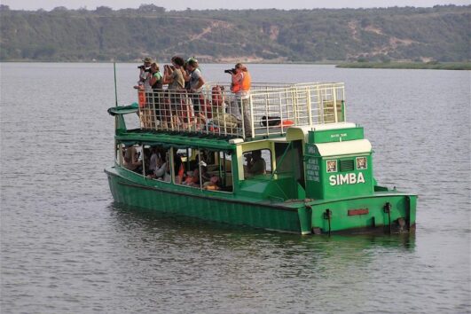 Boat Cruise in Lake Mburo National Park Uganda takes place on Lake Mburo, which is the largest lake, found in the center of the park.