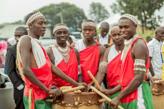 Cultural troupe in Tanzania - Amakula African safaris